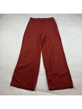 Old Navy Cherry Birch Challis Playa Wide Leg Summer Pant S
